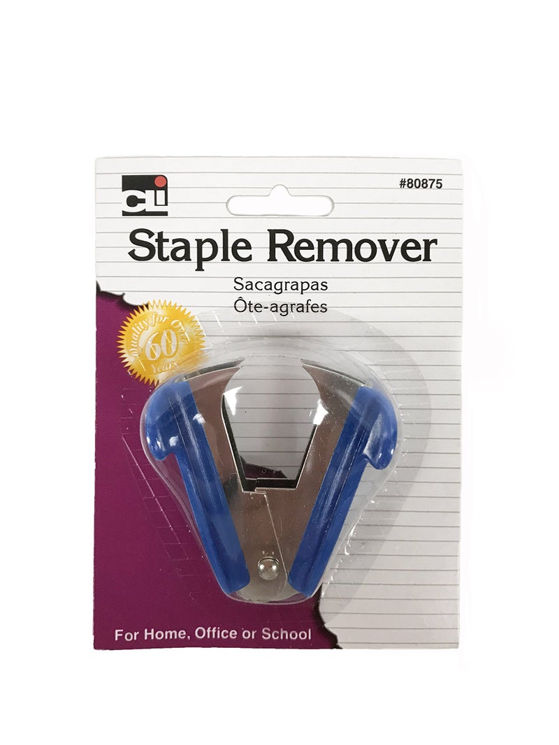 Charles Leonard Inc 80875 Charles Leonard Heavy Duty Staple Remover, Pinch Jaw Style, Blue - Image 2